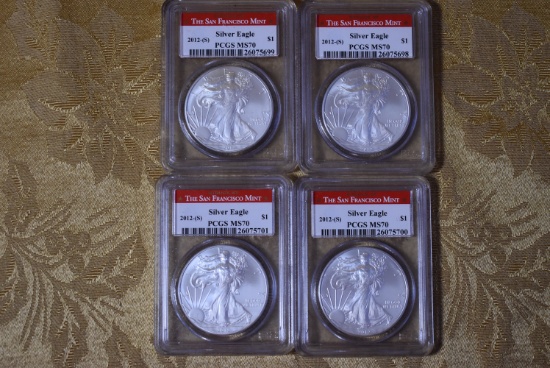 SEQUENTIAL SAN FRAN SILVER EAGLES!!!