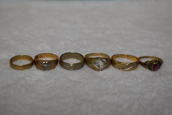 10KT GOLD RINGS!!