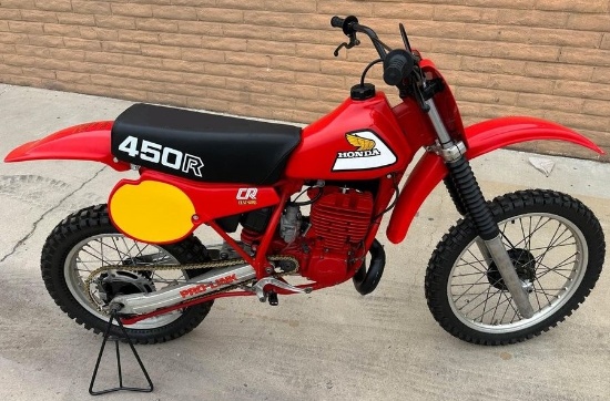 1981 HONDA CR450R!