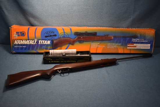 HAMMERLI TITAN AIR GUN NEW IN BOX.