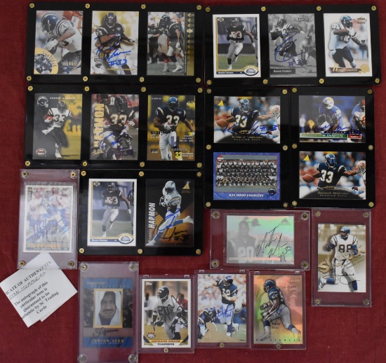 TREASURED SPORTS CARDS!! "AUTOGRAPHED"