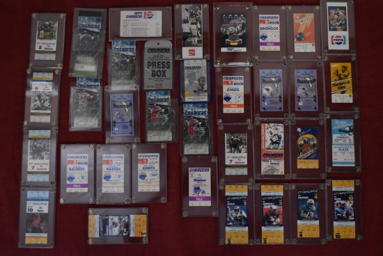 TREASURED SPORTS COLLECTOR ITEMS!! "TICKETS"