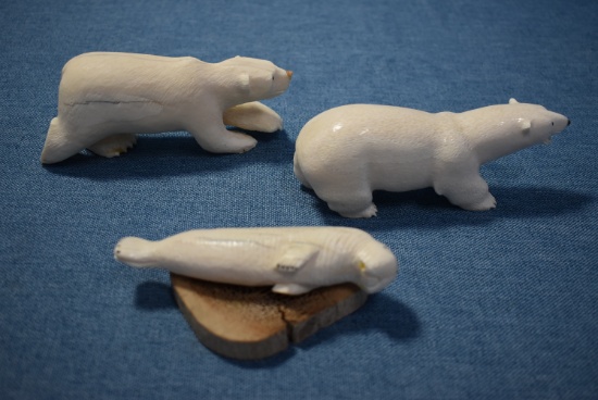 CARVED ALASKAN ART!!!