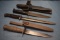 VINTAGE COMBAT KNIVES!!! # 731,736,729,733