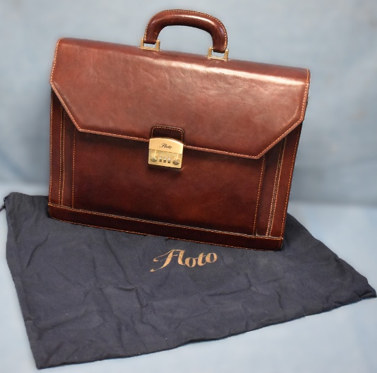 FLOTO LEATHER BRIEFCASE!!!