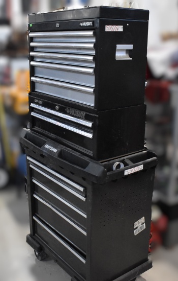 LOADED ROLL AROUND TOOL BOX!!!