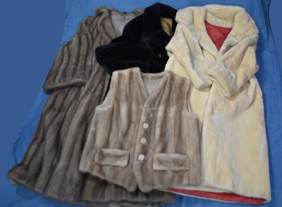 4 VINTAGE FURS!!!