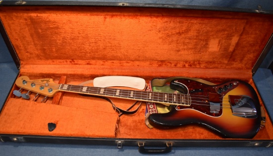 EXTREME VINTAGE FENDER JAZZ BASS GUITAR!!! O/A