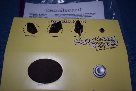 DANELECTRO SPRING REVERB!!