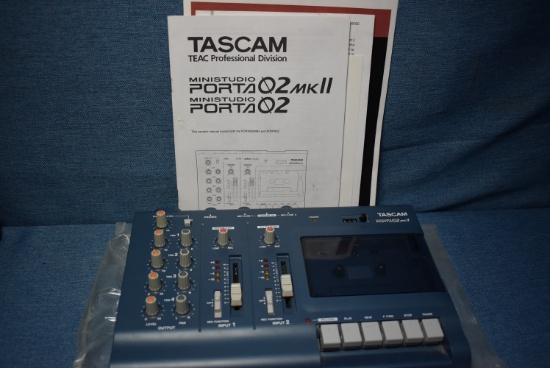 TASCAM PORTA02 RECORDER!!