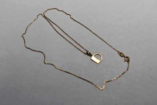 14 KT GOLD NECKLACE!!