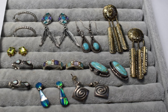 STERLING EARRING COLLECTION!!