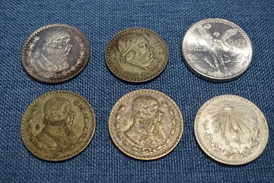 VINTAGE SILVER COINS!!
