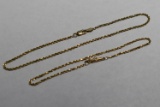 14 KT GOLD BRACELETS!!