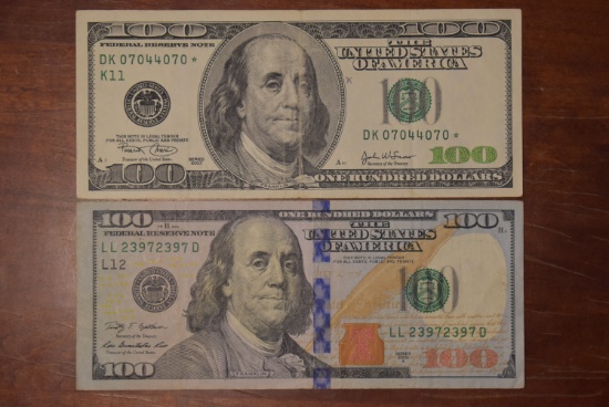 COLECTOR $100 NOTES!!!