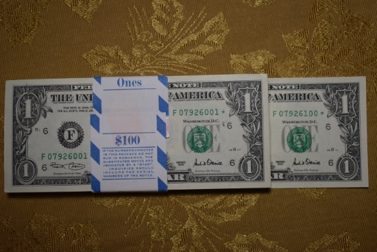 SEQUENTIAL NUMBERED STAR NOTES!!!