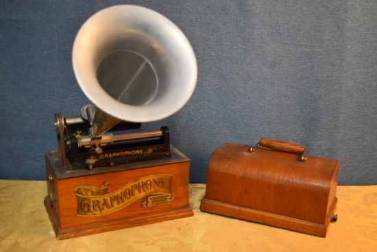 GRAPHOPHONE CYLINDER PLAYER!!