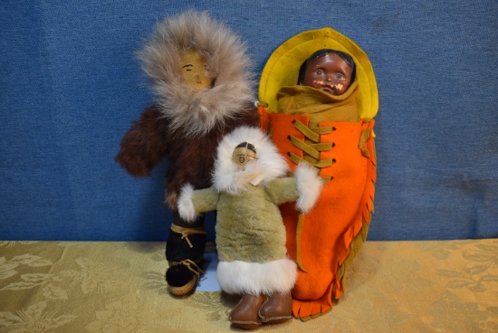 NATIVE AMERICAN DOLLS!!