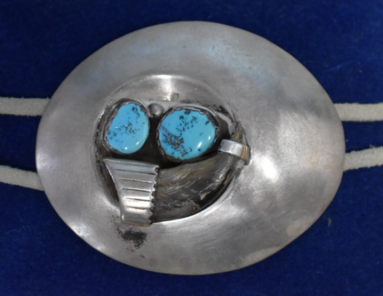 NATIVE AMERICAN BEAR CLAW BOLO!!