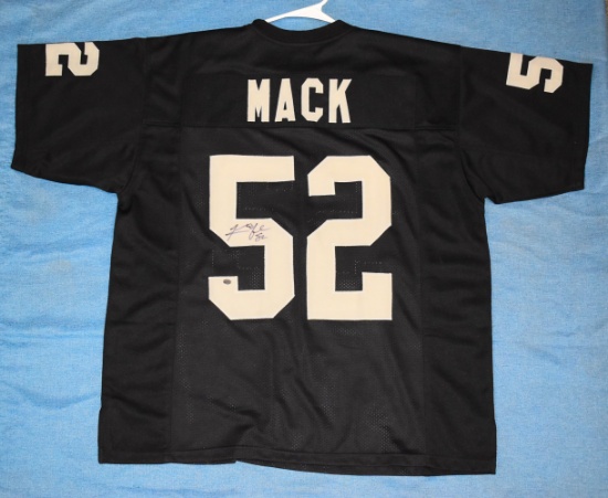 AUTOGRAPHED KHALIL MACK #52 JERSEY