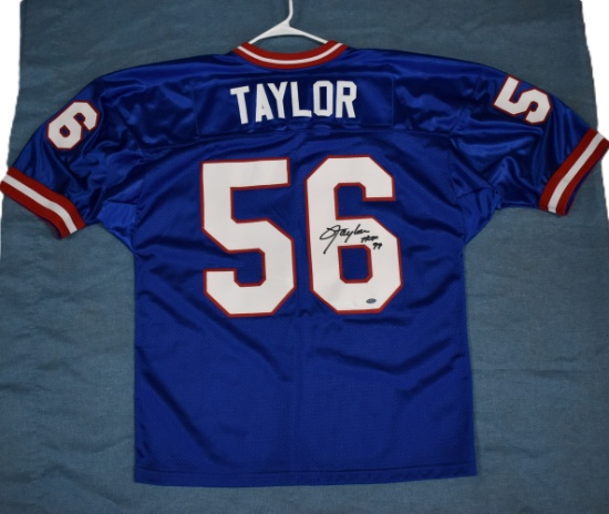 AUTOGRAPHED LAWRENCE TAYLOR # 56 JERSEY!!