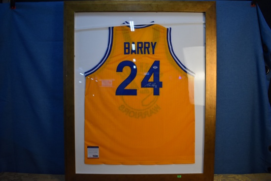 RICK BARRY SIGNED & FRAMED !!!