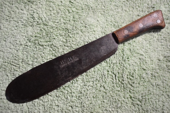 U.S.M.C. VILLAGE BLACKSMITH BOLO KNIFE!!