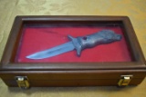 SIGNED, NUMBERED & SHOWCASED RICHER KNIFE!!