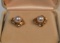 14KT GOLD & PEARL EARRINGS!!