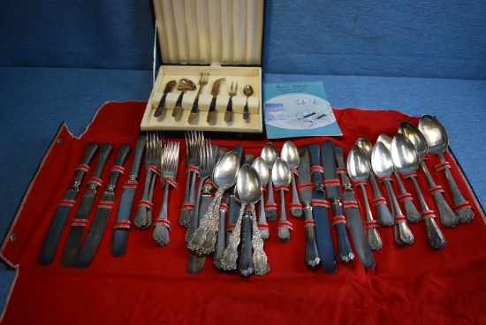 VINTAGE SILVER PLATE FLATWARE!!
