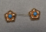 18KT GOLD EARRINGS!!