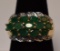 10KT GOLD & EMERALD RING!!!
