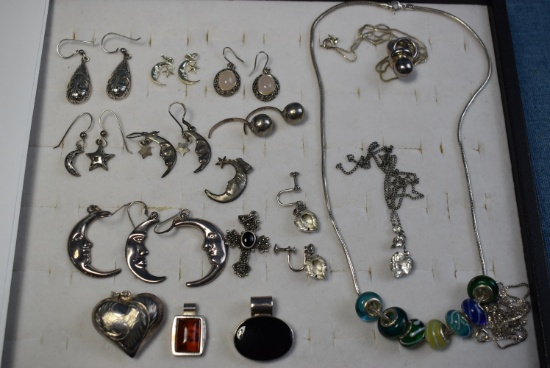 STERLING SILVER JEWELRY LOT!!