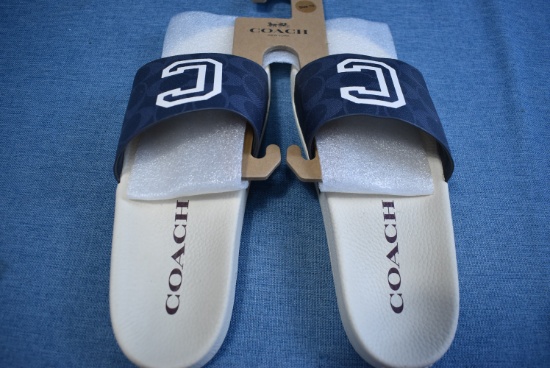 BRAND NEW COACH SLIDERS!!