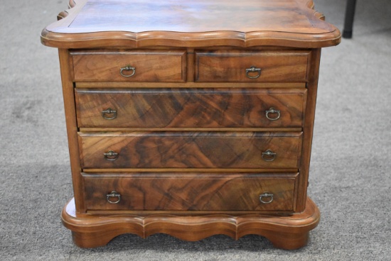 BURL WOOD JEWELRY CHEST!!