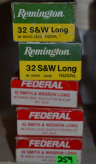 .32 S&W LONG AMMO!!