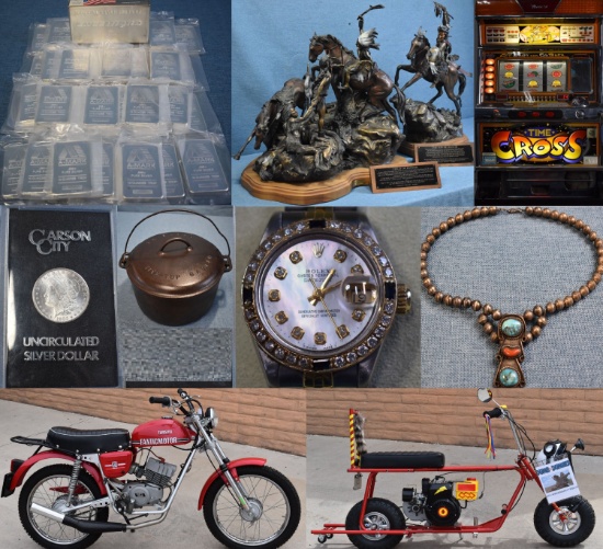 ESTATE COLLECTOR ITEMS & MOTORCYCLES!!