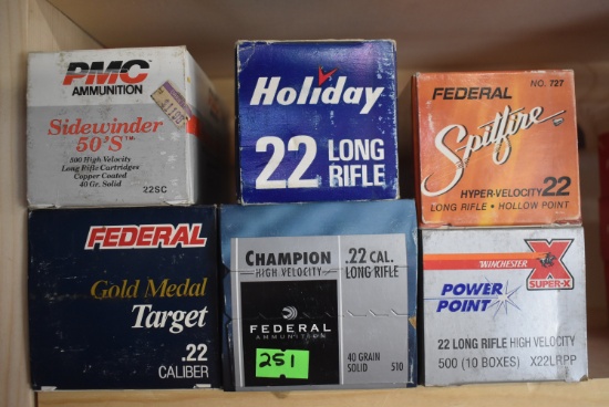 .22 LONG RIFLE AMMUNITION!!