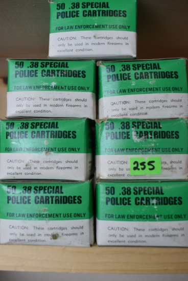 .38 SPECIAL POLICE AMMO!!
