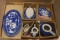 BLUE WILLOW TEA SET!!