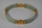 ESTATE GOLD & JADE BRACELET!!