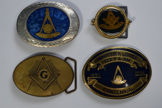 EXTREME FREEMASONS BUCKLES!!!