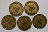 100TH ANNIVERSARY MASONS COINS!!