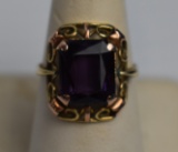 14KT GOLD & AMETHYST RING!!
