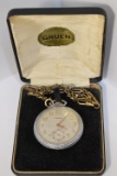 ANTIQUE GRUEN POCKET WATCH !!