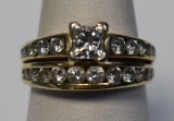 GOLD AND DIAMOND RING!!