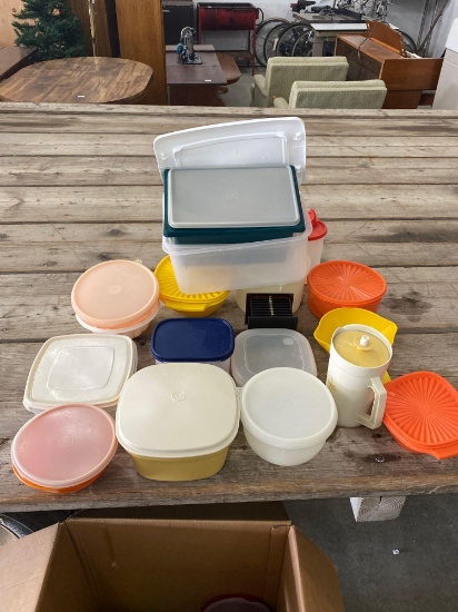 Lot of Tupperware