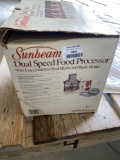 Sunbeam dual speed food processor
