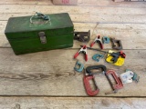 Seat clamps and toolbox