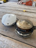 Vintage waffle maker, George foreman grill